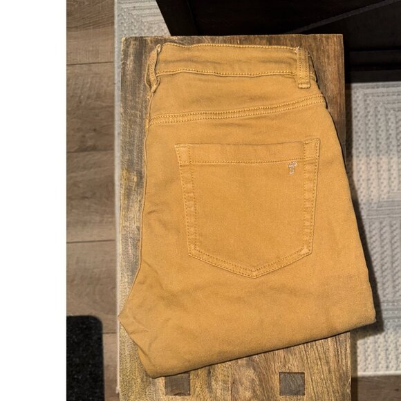 TPJ Men's Denkhaki Athletic Fit Pants (Tobacco Brown, Cotton Blend, 30Wx30L) - Picture 1 of 3